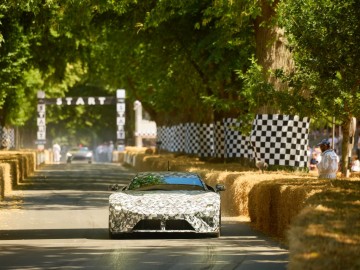 Lexus LFA Concept - Premierowy przejazd w Goodwood